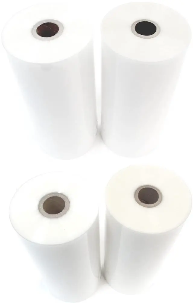 Main image of 12-inch 1.5 Mil Matte-Satin Thermal Laminating Roll Film, 500-ft on 1 core | (Pack of 4 Rolls) Clear After Heat Activated, by