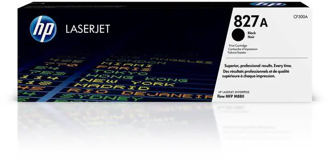 Main image of 827A Black Toner Cartridge | Works Color LaserJet Enterprise Flow MFP M880 Series | CF300A