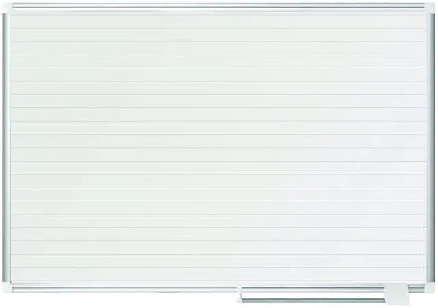 Main image of New Generation Gold Ultra Dry Erase Ruled Planner, 48x36 Inch, Aluminum Frame (MA0594830), White