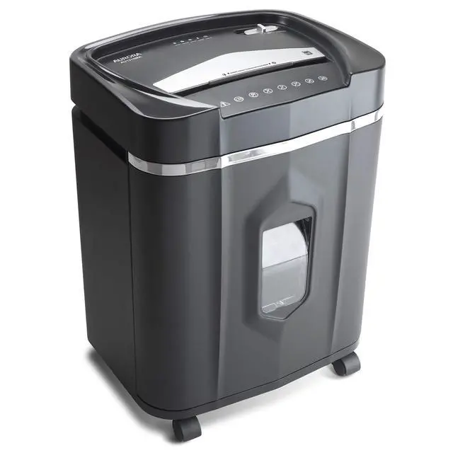 Alt view image 7 of 7 - AU1210MA Professional Grade High Security 12-Sheet Micro-Cut Paper/CD and Credit Card/ 60 Minutes Continuous Run Time Shredder
