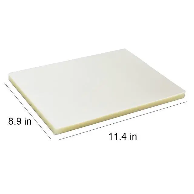 Alt view image 2 of 4 - Laminating Sheets, 3 Mil Clear Thermal Laminating Pouches 8.9 x 11.4 Inches Laminate Sheet Paper for Laminator, 1500-Pack