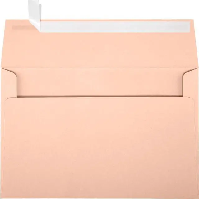 Main image of A9 Invitation Envelopes | Peel & Press | 5 3/4" x 8 3/4" | Blush Pink | 80lb. Text | 500 Qty