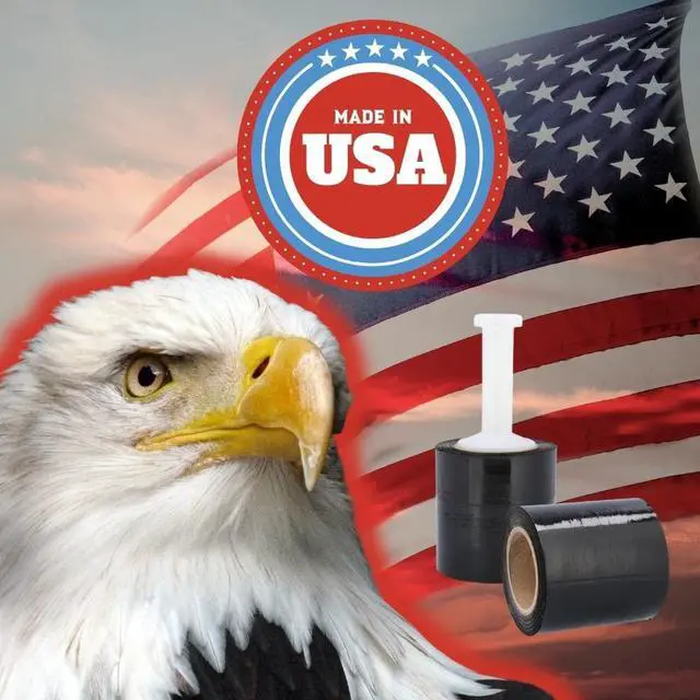 Alt view image 6 of 6 - PSBM 24 Rolls 5 Inch x 1000 Feet 63 Gauge Black Mini Stretch Film/Wrap with Plastic Handle, Heavy Duty Industrial Strength Clear Shrink Plastic Wrap for Moving, Packing, Shipping, Bundling & Storage