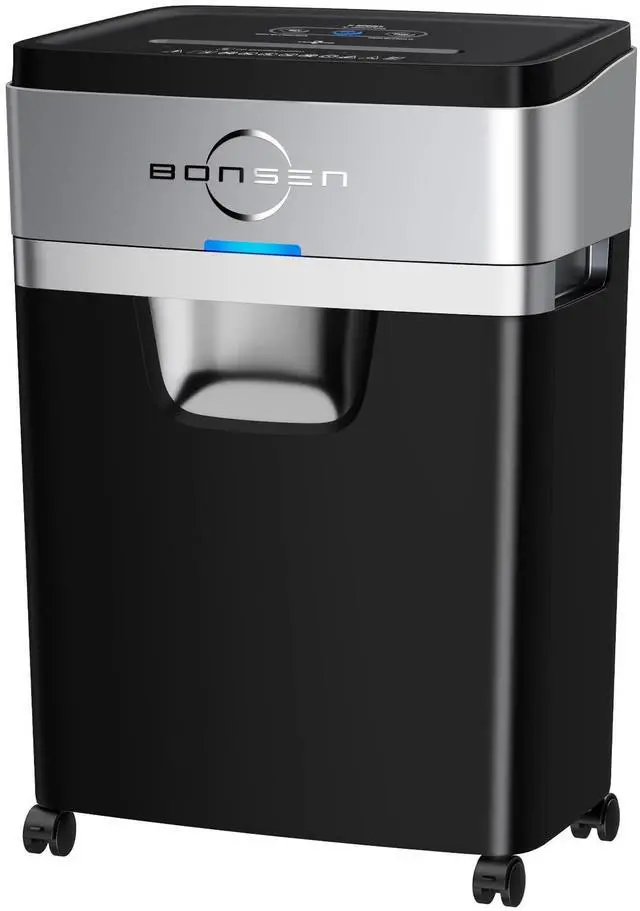 Main image of 20-Sheet Cross-Cut P-4 High Security Heavy Duty Paper Shredder | 60-Min Nonstop, Jam-Proof, 60dB Ultra-Quiet, 6.6Gal Pullout Bin with Casters, Commercial-Grade Shredder for Home Office S3104