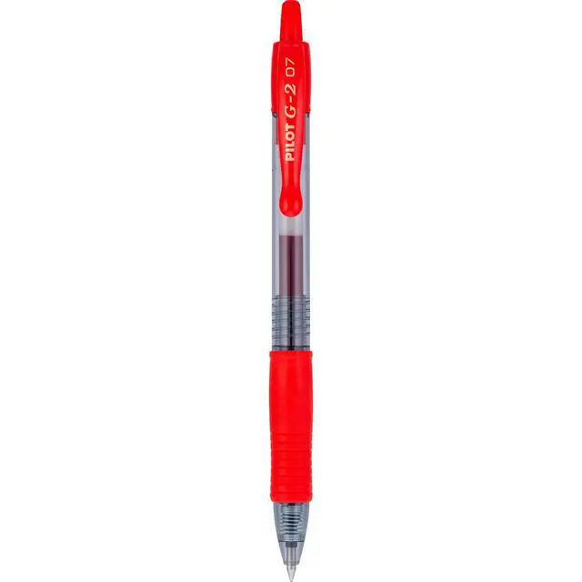 Alt view image 5 of 7 - G2 Premium Gel Roller Pens, Fine Point 0.7 mm, Red 14 Count (Pack of 7)