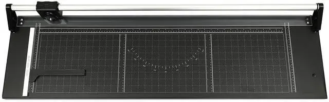 Main image of 36 Inch Precision Rotary Paper Cutter, Desktop Office Paper Trimmer, Manual Straight Paper Trimmer with Roller Cutter Head and Round Blade for Photos, Cards, Decals