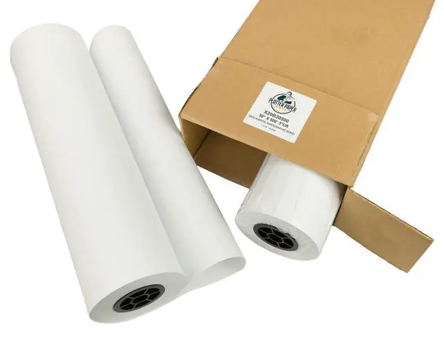 Alt view image 2 of 2 - 20lb Xerographic Bond Paper, 30" x 500', 3" core, 2 rolls per box