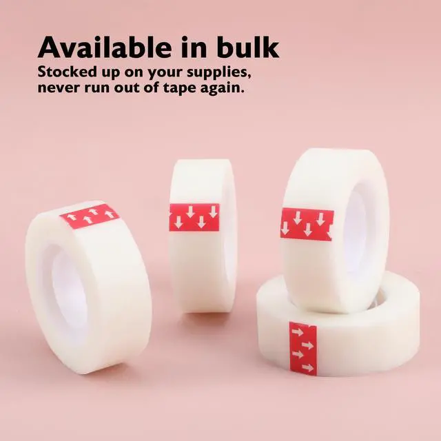 Alt view image 3 of 7 - Invisible Tape Refill, 3/4 in x 1296 in, 12 Ct, 12-Case | fit standard dispensers