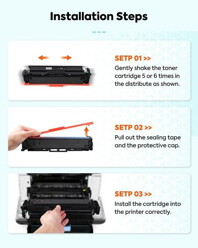 Alt view image 5 of 6 - 075H 075 Toner Cartridge Set MF665CDW LBP646Cdw Compatible Replacement for canon 075h 075 High Capacity Toner for Color imageCLASS MF662Cdw MF663Cdw MF665Cdw LBP646Cdw LBP647Cdw Series Printer, 4 Pack