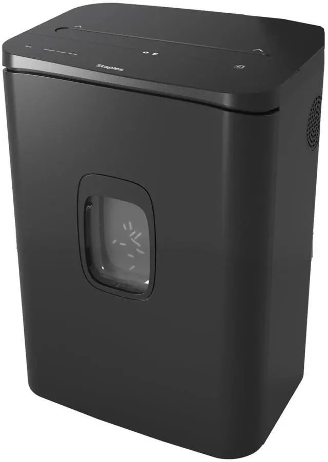 Main image of 24-Sheet Cross-Cut Paper Shredder, High-Capacity Office Shredder, Shreds Paper/Credit Cards/CDs, 7.4 Gallon, Black