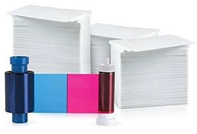 Main image of ID Card Ribbon Bundles (500 Cards, 300 Prints)