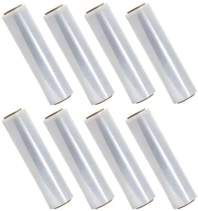 Main image of 18 Inch X 850 feet Tough Pallet Shrink Wrap, 80 Gauge Industrial Strength, Commercial Grade Strength Film, Moving & Packing Wrap, for Furniture, Boxes, Pallets (8-Pack)