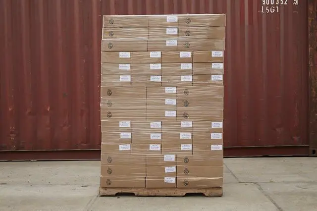 Alt view image 7 of 7 - 18 Inch X 850 feet Tough Pallet Shrink Wrap, 80 Gauge Industrial Strength, Commercial Grade Strength Film, Moving & Packing Wrap, for Furniture, Boxes, Pallets (8-Pack)