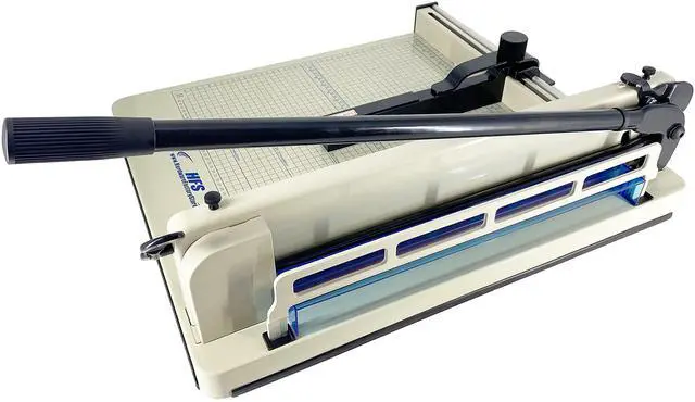 Main image of (R) Heavy Duty Guillotine Paper Cutter 400 Sheet Capacity | Solid Steel Construction (A3-17'' paper cutter)