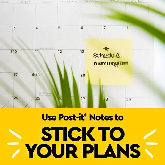 Alt view image 5 of 7 - Notes,4 in x 6 in,5 Lined Sticky Notes Pads,100 Sheets per Pad,Canary Yellow,The Original Note,School Supplies and Oce Products,(Pack of 12)