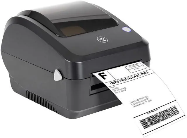 Main image of Thermal Shipping Label Printer USB, 4x6 Label Commercial Grade, Compatible with USPS, UPS, FedEx, Shopify, Amazon, Small Business, Desktop Label Printer for Packages, Includes Labels