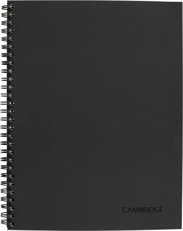 Main image of Limited Business Notebook,Action Planner,7-1/4" x 9-1/2",80 Sheets,Flexible Soft Touch Cover,Wirebound,Gray (06122),(Pack of 12)