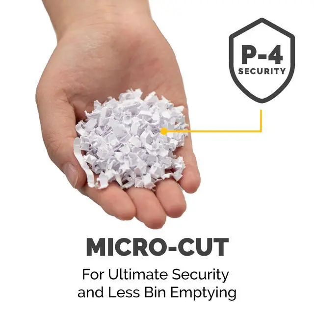 Alt view image 5 of 7 - Powershred LX220 Micro-Cut Paper Shredder, White