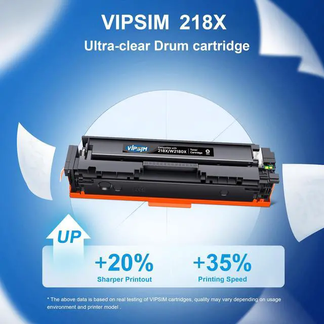 Alt view image 4 of 6 - 218X Toner Work for HP 3301fdw 3301cdw 3301sdw 3201dw 4 Pack 218X 218 Toner | Compatible for HP 218X for HP color laserjet pro mfp 3301sdw 3301fdw 3301cdw 3201dw hp218x toner cartridges 4 pack
