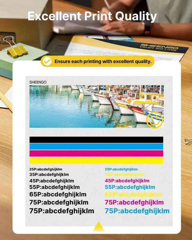 Alt view image 5 of 7 - LC506XXL Super High Yield LC506 LC506XL Ink Cartridges Compatible for Brother LC506 Ink Cartridges LC506XXL LC506XL LC 506 XL for Brother MFC-J4555DW Ink Cartridges MFC-J4355DW MFC-J4557DW, 4 Pack