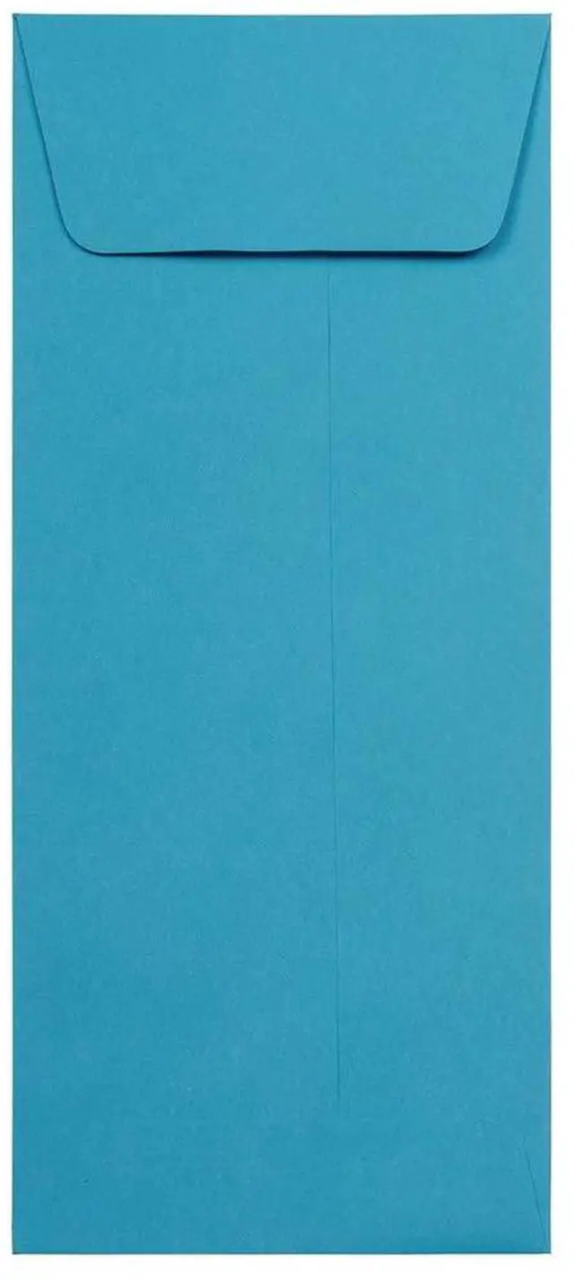 Main image of #10 Policy Business Colored Envelopes - 4 1/8 x 9 1/2 - Blue Recycled - Bulk 500/Box