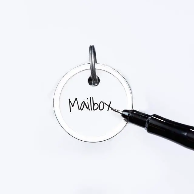 Alt view image 3 of 7 - Metal Rim Key Tags, 1.25" Diameter Tag, Metal Split Ring, White, 50 Tags (11025) (Pack of 12)