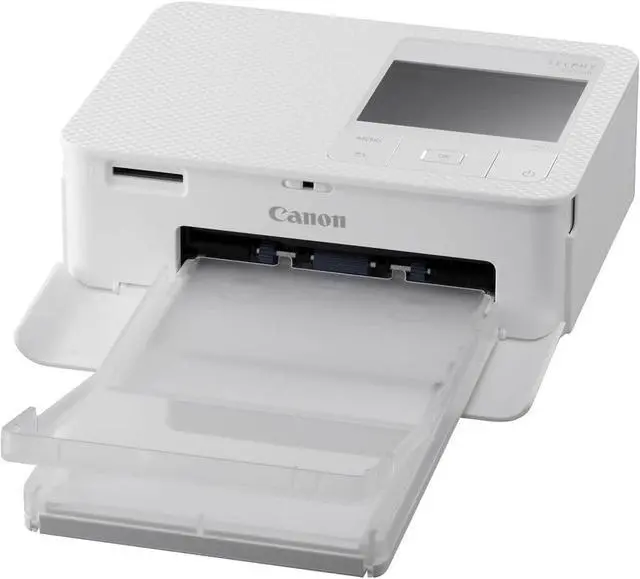 Alt view image 2 of 7 - Selphy CP1500 Photo Printer Bundle (White) with KP-108 Paper (108 Sheets) 3 Color Ink Cartridges & Tudak Cleaning Cloth Wireless Compact Dye-Sub Printer Kit
