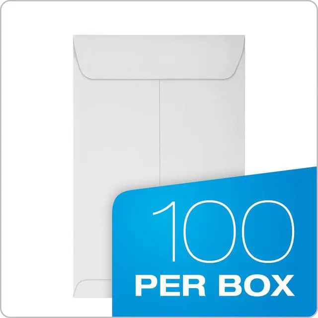 Alt view image 4 of 7 - 6 x 9 Catalog Envelopes, Catalog-Style with Self Seal Closure, Heavyweight 28 lb Paper, Self Sealing Envelopes for Mailing, Filing and Organizing, White, 100 Count (Pack of 10)