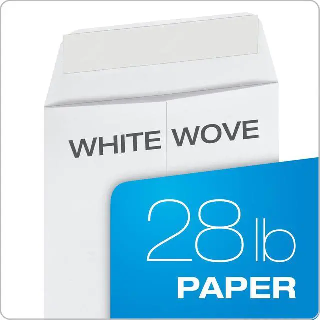 Alt view image 5 of 7 - 6 x 9 Catalog Envelopes, Catalog-Style with Self Seal Closure, Heavyweight 28 lb Paper, Self Sealing Envelopes for Mailing, Filing and Organizing, White, 100 Count (Pack of 10)