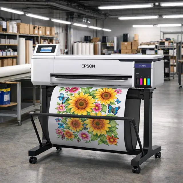 Alt view image 2 of 4 - Printer Stand for The SureColor F570, T2170, T3170, and T3170X Printers. Includes Printer Stand and Catch Basket. 24" C12C933151