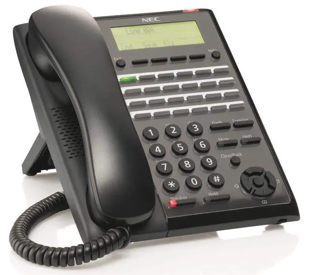 Alt view image 4 of 4 - SL2100 IP7WW-24TXH-B1 BE117452 24 Button Display Speaker Telephone Black