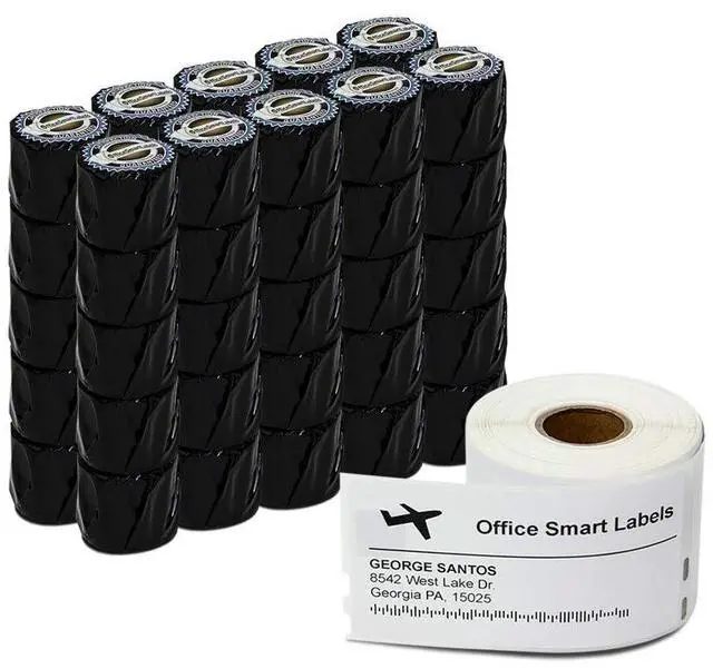 Main image of 2-1/8 x 4 inch Shipping Labels | Compatible with 30323, 50 Rolls, 240 Labels Per Roll