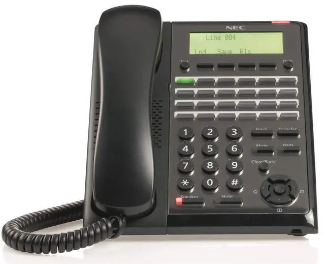 Alt view image 2 of 4 - SL2100 IP7WW-24TXH-B1 BE117452 24 Button Display Speaker Telephone Black