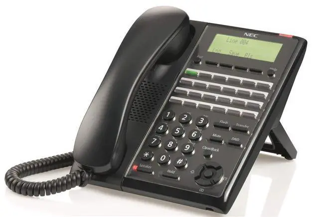 Alt view image 3 of 4 - SL2100 IP7WW-24TXH-B1 BE117452 24 Button Display Speaker Telephone Black