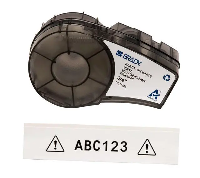 Alt view image 5 of 7 - M210 Portable Label Printer Kit (M210-KIT) and Authentic All-Weather Vinyl Label