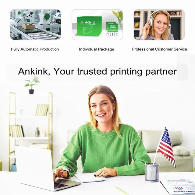 Alt view image 7 of 7 - 962xl Ink Cartridges Combo Pack Replacement for HP 962 XL HP962XL Work for HP OfficeJet Pro 9015e 9010 9012 9012e 9018e 9025e 9015 9018 9025e 9025 9020 9022 Printer(Black, Cyan, Magenta, Yellow)4-Pack