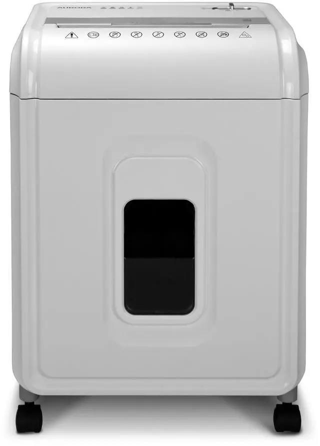 Main image of High-Security 12-Sheet Micro-Cut Paper/CD and Credit Card Shredder with 5.7 Gallon Pullout Basket / 60 Mins Running Time/Security Level P-4