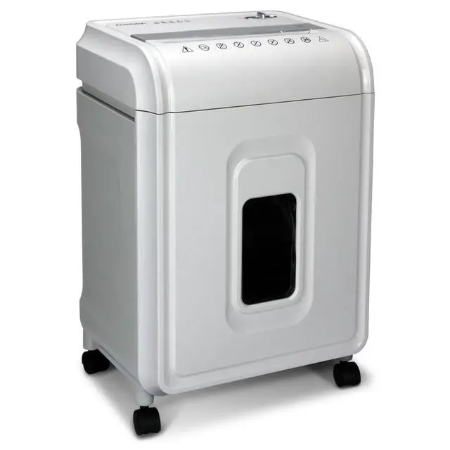 Alt view image 7 of 7 - High-Security 12-Sheet Micro-Cut Paper/CD and Credit Card Shredder with 5.7 Gallon Pullout Basket / 60 Mins Running Time/Security Level P-4