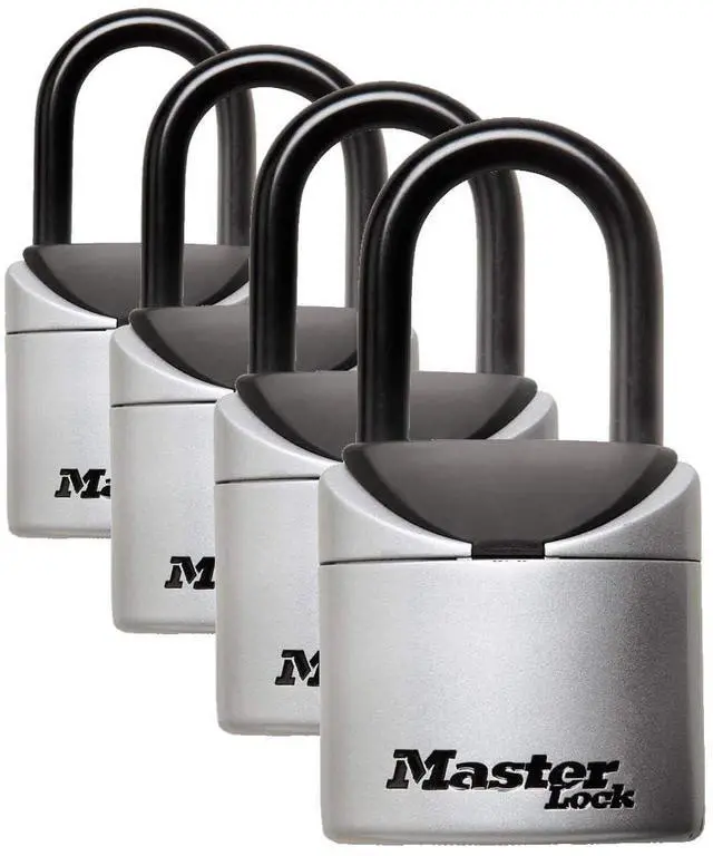 Main image of Lock Box, Set Your Own Combination Portable Key Safe, 2-3/4 in. Wide, 5406D,Black, Grey (Pack of 4)
