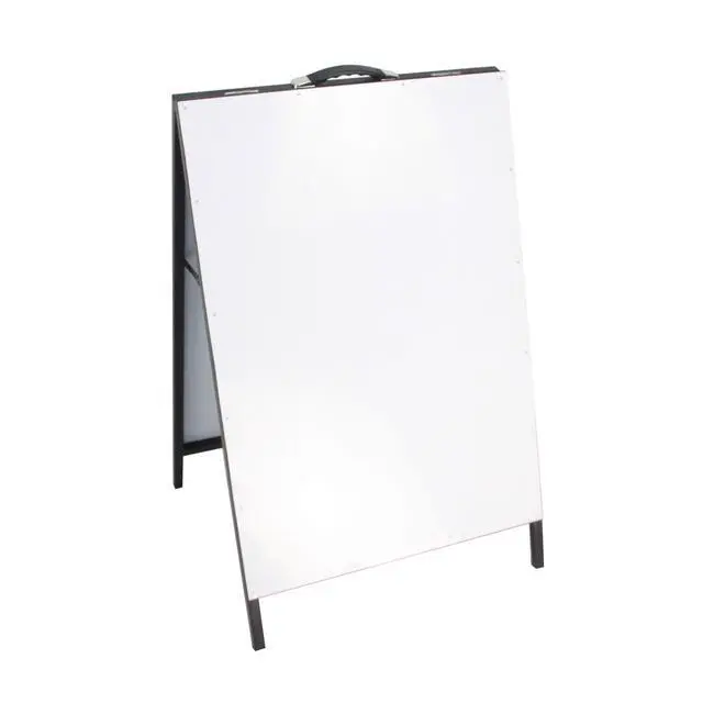 Alt view image 6 of 7 - ® 24 X 39 A-Frame White Board with Handle Menu Board Dry Erase Sidewalk Advertising Sign Store Promotion Message Stand 1134NEW-NF