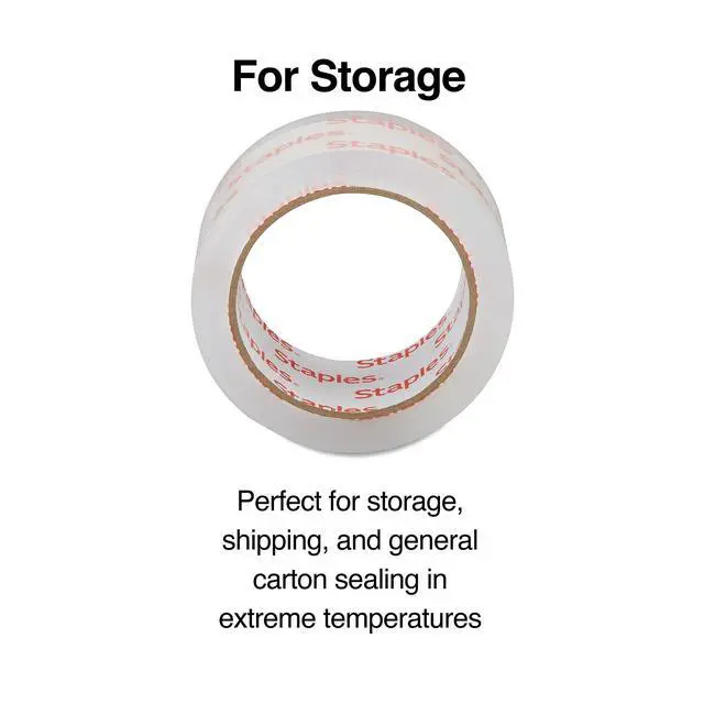 Alt view image 3 of 4 - Moving & Storage Packing Tape, 1.88 x 54.6 Yards, Clear 36 Rolls
