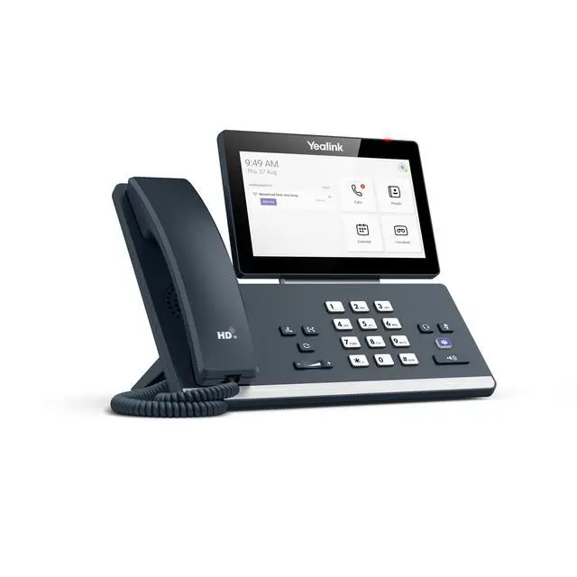 Alt view image 4 of 7 - Yealink MP58-TEAMS 1301199 Smart Business Phone for Teams - Power Adapter Not Included