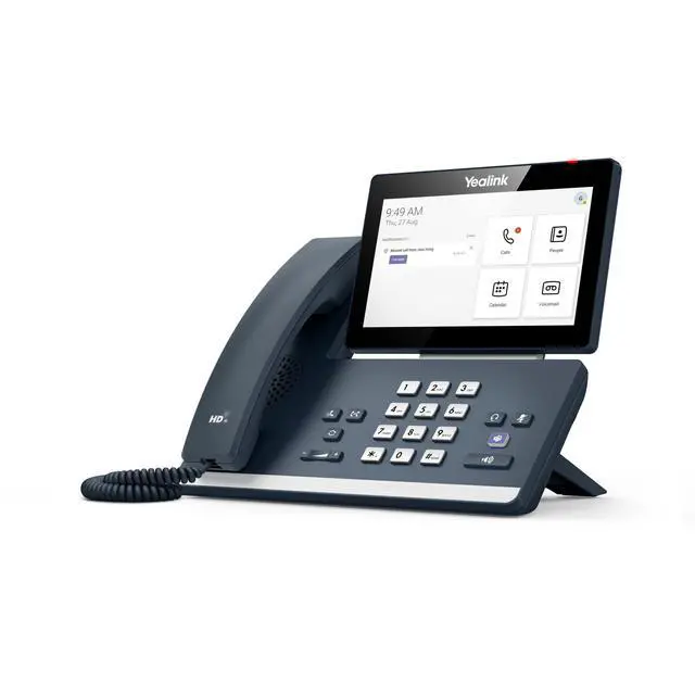 Alt view image 7 of 7 - Yealink MP58-TEAMS 1301199 Smart Business Phone for Teams - Power Adapter Not Included