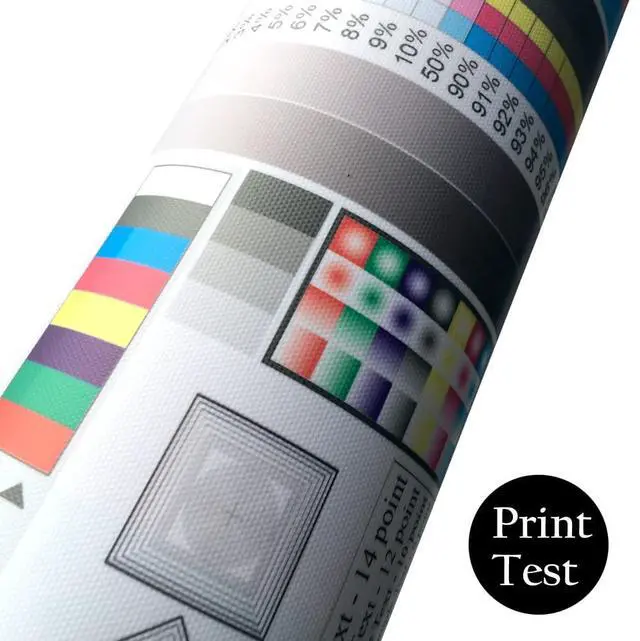 Alt view image 3 of 6 - Poly-Cotton 36"x40ft Canvas Roll with Waterproof Matte Surface Inkjet Canvas for Art Prints Oil Paintings Advertising Decorative Painting and Wide Format Inkjet Printing