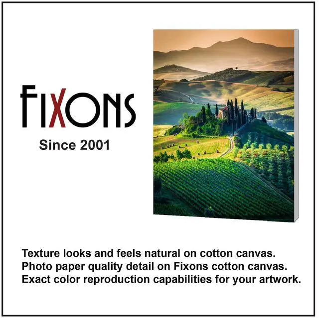 Alt view image 3 of 4 - 100% Cotton Inkjet Canvas Matte - 44 x 40 (1 Roll)