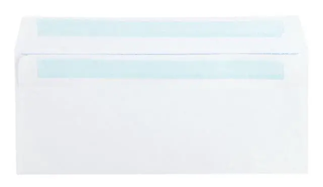 Alt view image 3 of 7 - #8 5/8 Security Envelopes,Double Window,Self Seal Envelopes for Invoices/Statements,3-5/8" x 8-5/8",24 lb White,500/Box (QUA24539),(Pack of 5)