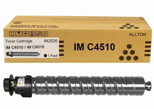 Main image of IMC4510 Black Toner Cartridge Compatible 842526 High Yield black Toner Cartridge IM C4510 Toner Replacement for Ricoh Lanier Savin IMC4510 IMC6010 IMC5510 IMC7010 IMC4510SD IMC6010SD Printer(1-Pack)