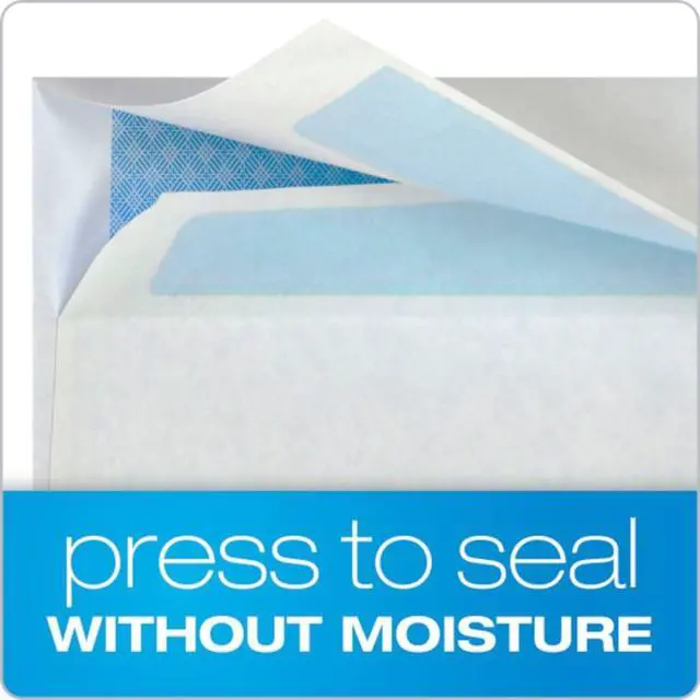 Alt view image 3 of 7 - #10 Double-Window Self-Seal Security Envelopes,For Business Statements,Invoices,4-1/8" x 9-1/2",White,24-lb,500 Per Box (QUA24559) (24559),(Pack of 5)