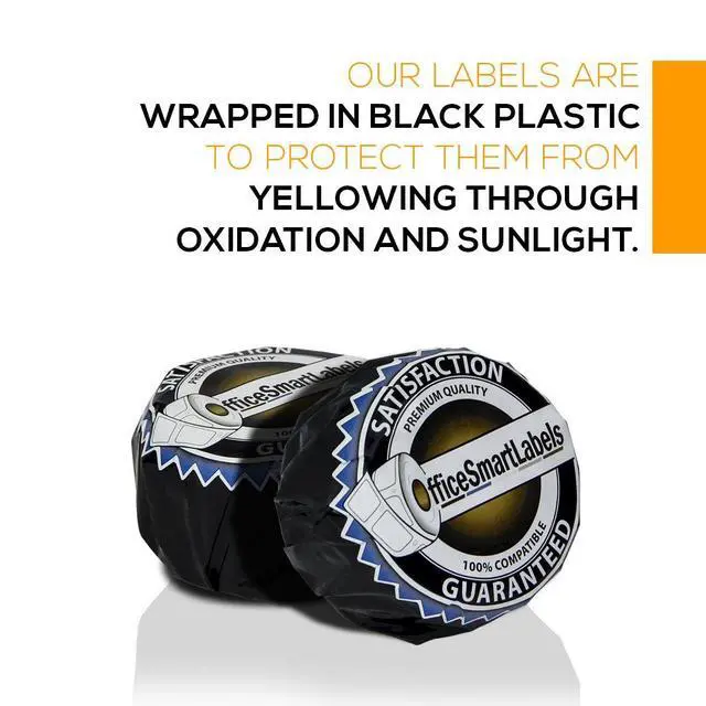 Alt view image 3 of 7 - 2-1/8 x 4 inch Shipping Labels | Compatible with 30323, 28 Rolls, 240 Labels Per Roll