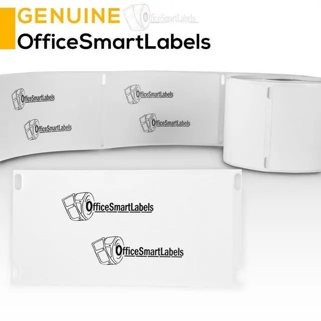 Alt view image 7 of 7 - 2-1/8 x 4 inch Shipping Labels | Compatible with 30323, 28 Rolls, 240 Labels Per Roll